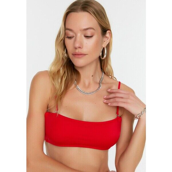 Trendyol PARENT Góra od bikini red TRU81J02C-G11