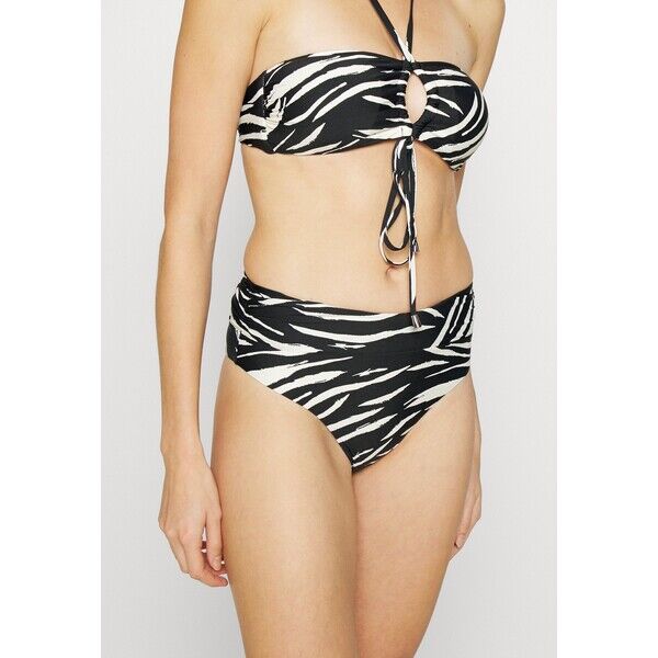 Seafolly DEEP ROLL RIO Dół od bikini black S1981I08Q-Q11
