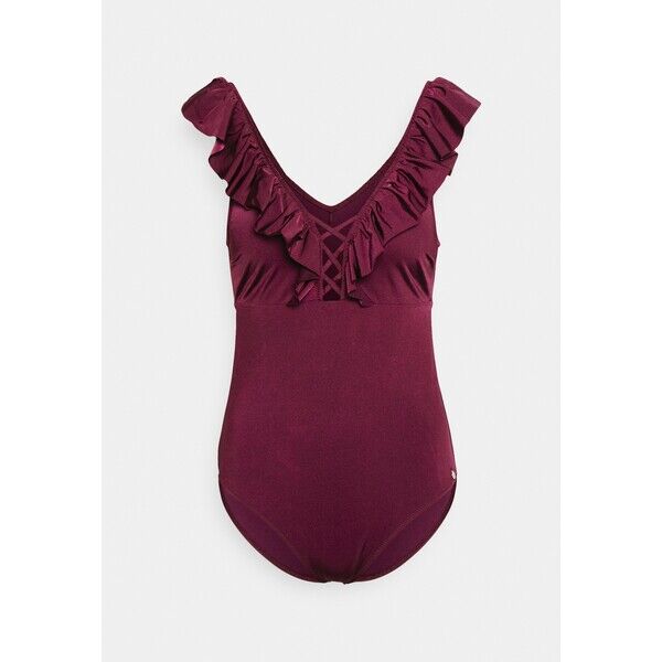 s.Oliver SWIMSUIT Kostium kąpielowy bordeaux SO281G00F-G12