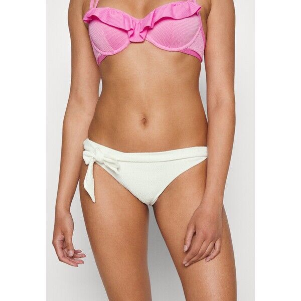 Hunkemöller DUNE BOW CHEEKY Dół od bikini off white HM181I0D7-A11