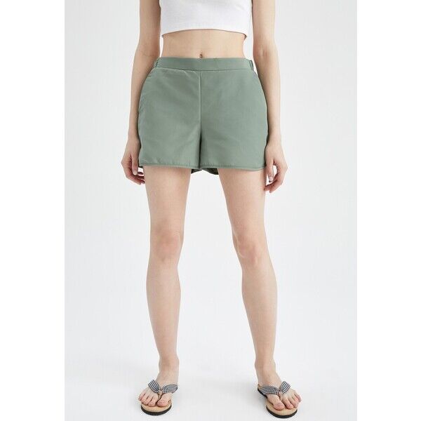 DeFacto REGULAR FIT Szorty kąpielowe green DEZ81I01K-M12