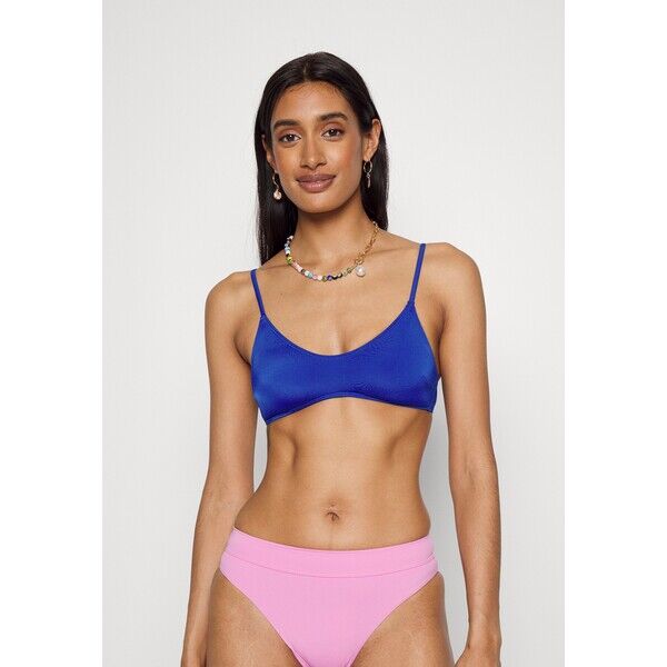 Monki AZAMI BRA Góra od bikini blue MOQ81J004-K12