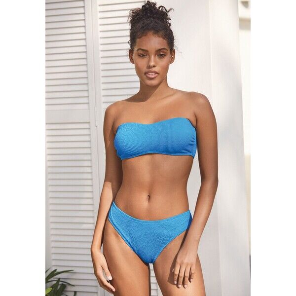 Next Góra od bikini mottled blue NX381J068-K11