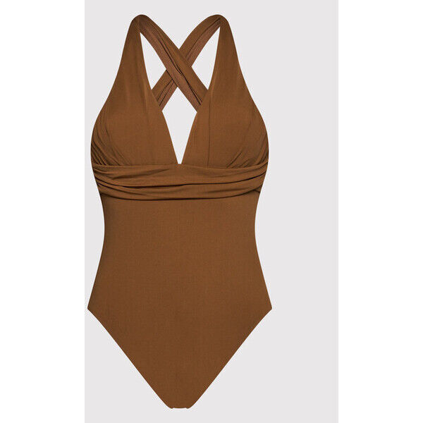Seafolly Strój kąpielowy S.Collective 10950-942 Brązowy