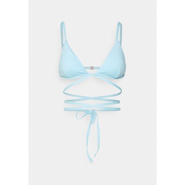 Seafolly COLLECTIVE TRI BRA WITH WRAP AROUND STRAP Góra od bikini sky blue S1981J0BF-K11