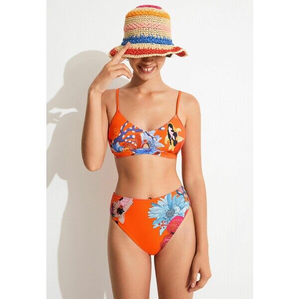 Desigual Dół od bikini orange DE181I00P-H11