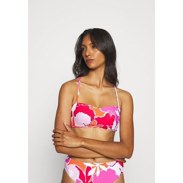 Seafolly SUN DANCER BUSTIER BANDEAU Góra od bikini spicy orange S1981J09Y-H11