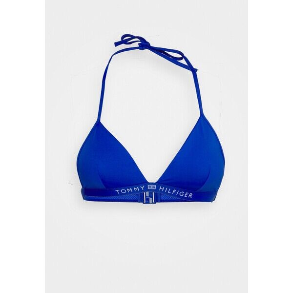 Tommy Hilfiger TRIANGLE FIXED FOAM Góra od bikini ultra blue TO181J03W-K12