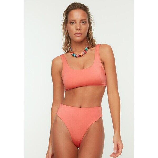 Trendyol PARENT Dół od bikini brown TRU81L018-O11