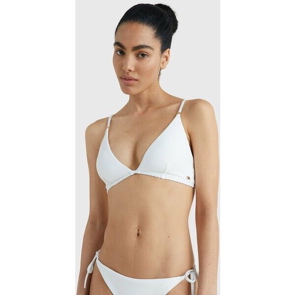 Tommy Hilfiger Góra od bikini white TO181J04Q-A11
