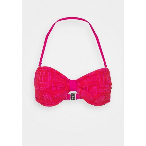 Seafolly BODY CHECK TAB FRONT BANDEAU Góra od bikini chilli S1981J090-G11