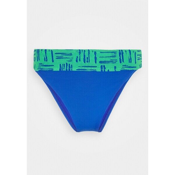 Seafolly BODY CHECK BANDED HIGH RISE PANT Dół od bikini blue S1981I06X-K11