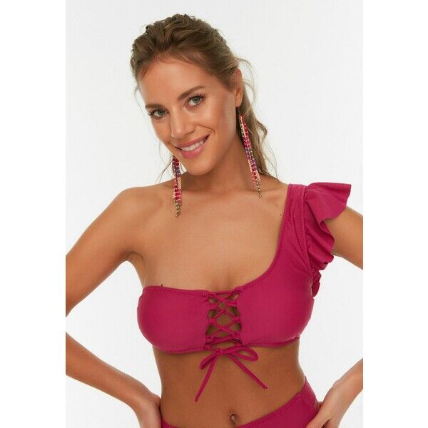 Trendyol PARENT Góra od bikini pink TRU81J02H-J11