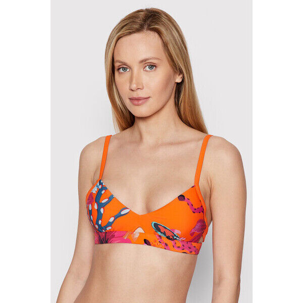 Desigual Góra od bikini Attina I 22SWMK17 Pomarańczowy