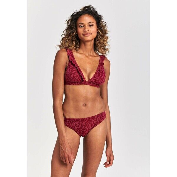 Shiwi LEOPARD STRUCTURE Bikini grapejuice purple S6681L01U-I11