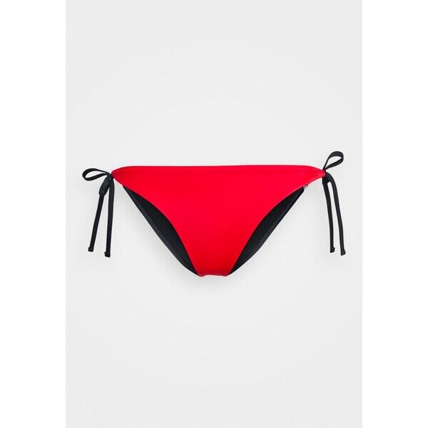 Tommy Hilfiger STRING SIDE TIE CHEEKY Dół od bikini primary red TO181I04F-G12