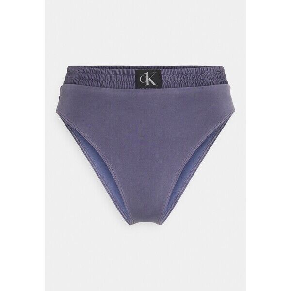 Calvin Klein Swimwear AUTHENTIC HIGH RISE Dół od bikini blue C1781I032-K11