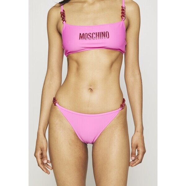 MOSCHINO SWIM CHAINS Dół od bikini fuxia M0581I00Z-J11