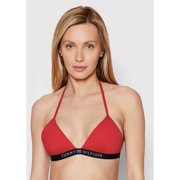 Tommy Hilfiger Góra od bikini UW0UW03323 Czerwony