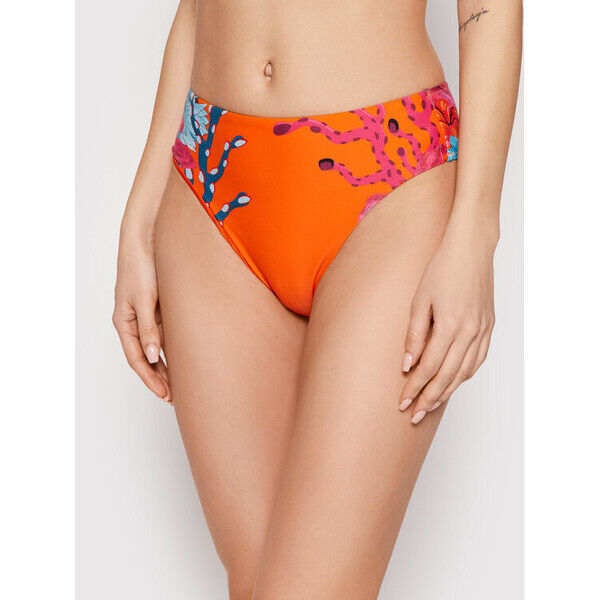 Desigual Dół od bikini Attina II 22SWMK16 Pomarańczowy