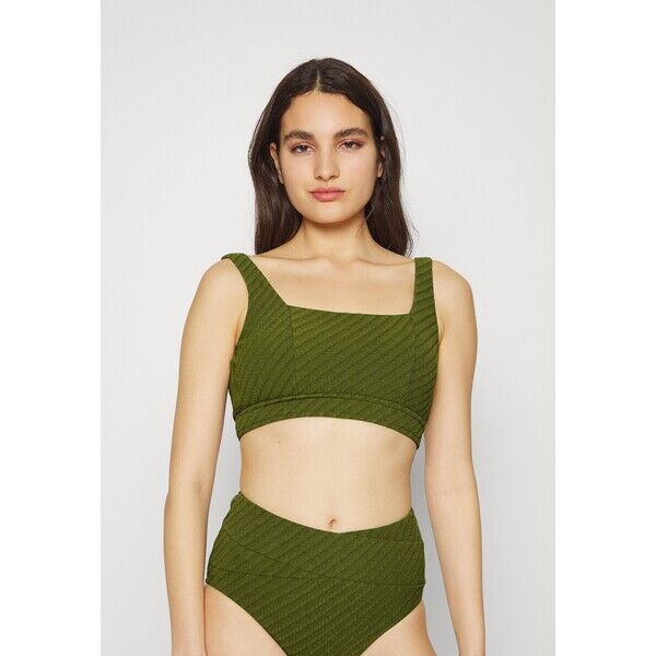 Seafolly WILLOW CUP TANK BRA Góra od bikini avocado S1981J0BX-M11