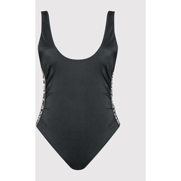 Stella McCartney Strój kąpielowy Sporty Logo S7BG61570.00112 Czarny