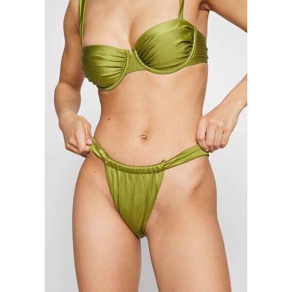 Hunkemöller PALM HIGH LEG Dół od bikini green HM181I0D5-M11