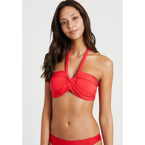 Seafolly BANDEAU Góra od bikini red hot S1951L01B-G11