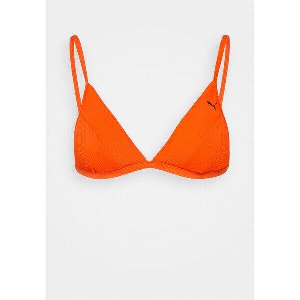 Puma SWIM WOMEN TRIANGLE Góra od bikini red combo PU181J00K-G11