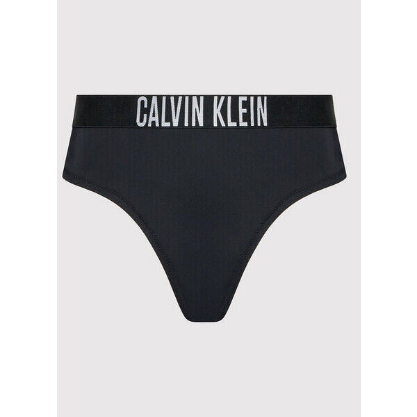Calvin Klein Swimwear Dół od bikini Classic KW0KW01856 Czarny