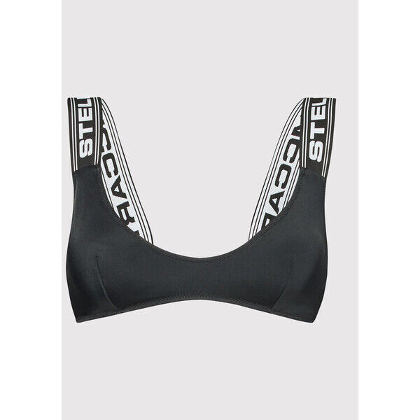 Stella McCartney Góra od bikini Sporty Logo S7BY31570.00112 Czarny