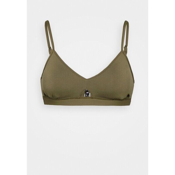 Seafolly COLLECTIVE HYBRID BRALETTE Góra od bikini dark olive S1981J0B4-N11