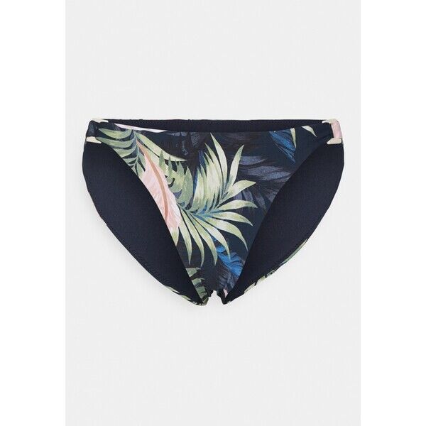 Seafolly TROPICAL PRINT HIPSTER Dół od bikini true navy S1981J0AV-K11