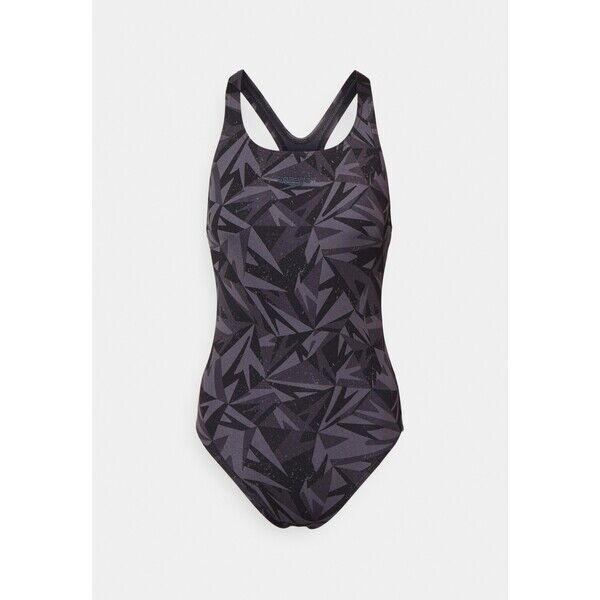 Speedo HYPERBOOM Kostium kąpielowy hyper black/oxid/charcoal 1SP81G04R-Q11