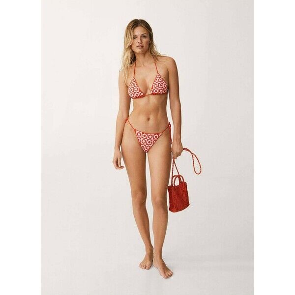 Mango CALAIS Dół od bikini rood M9181I02W-G11