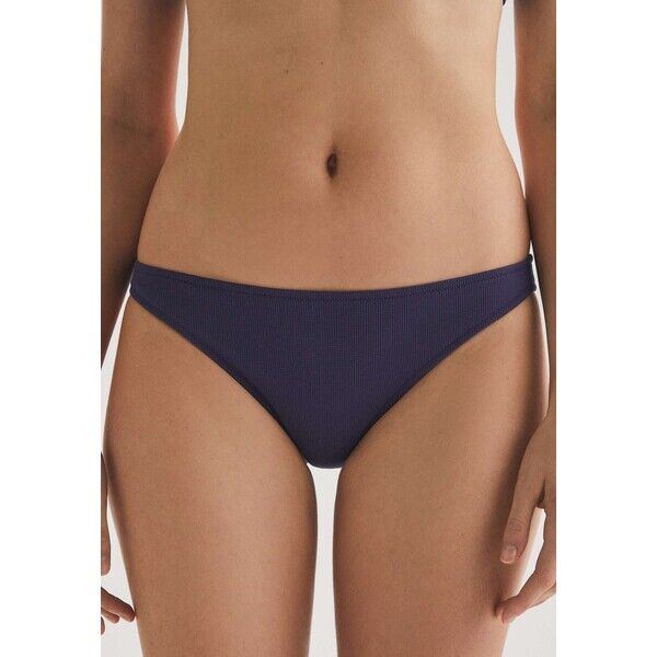 OYSHO Dół od bikini dark blue OY181I0K4-K12