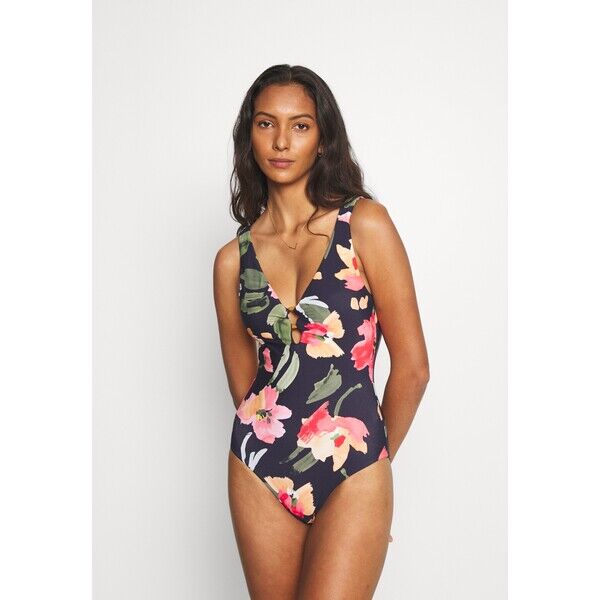 Seafolly SUMMER MEMOIRS DEEP MALLIOT Kostium kąpielowy indigo S1981G046-K11