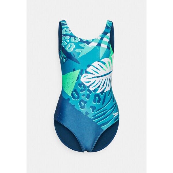 Speedo Kostium kąpielowy petrol/absinthe/white 1SP81G04G-P11