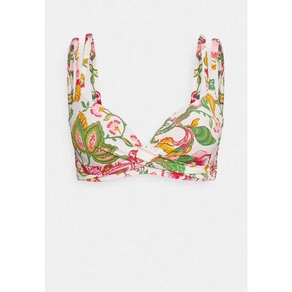 women'secret BRA PUSH UP INDIANA Góra od bikini ecru WS581J01S-A11