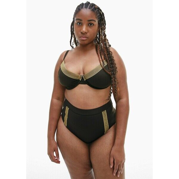 Calvin Klein Swimwear Góra od bikini pvh black C1781J057-Q11