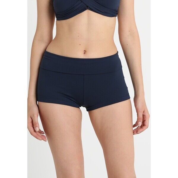 Seafolly ROLL TOP BOYLEG Dół od bikini indigo S1941H035-K11