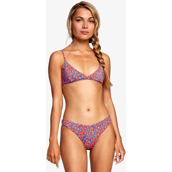RVCA JUNE BLOOM ÉCHANCRÉ Dół od bikini cobalt RV481I03K-K11