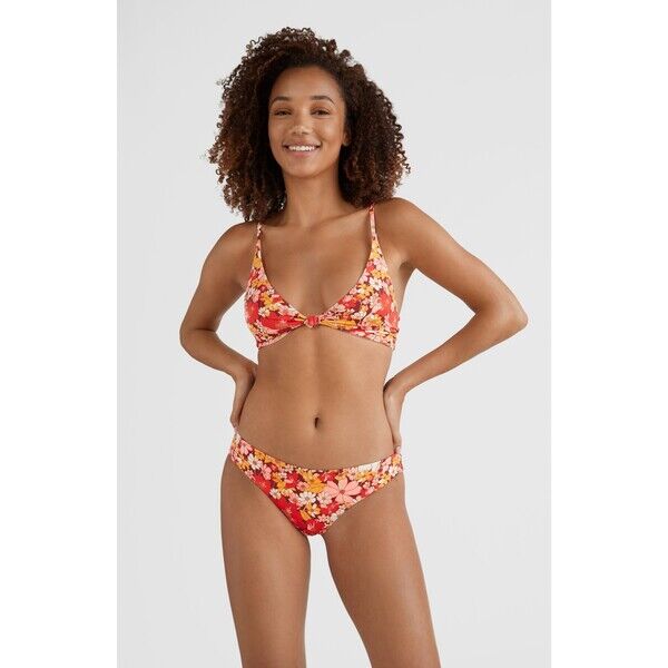 O'Neill CHARLOTTE KNOT RETRO Góra od bikini red ON581J02E-G11