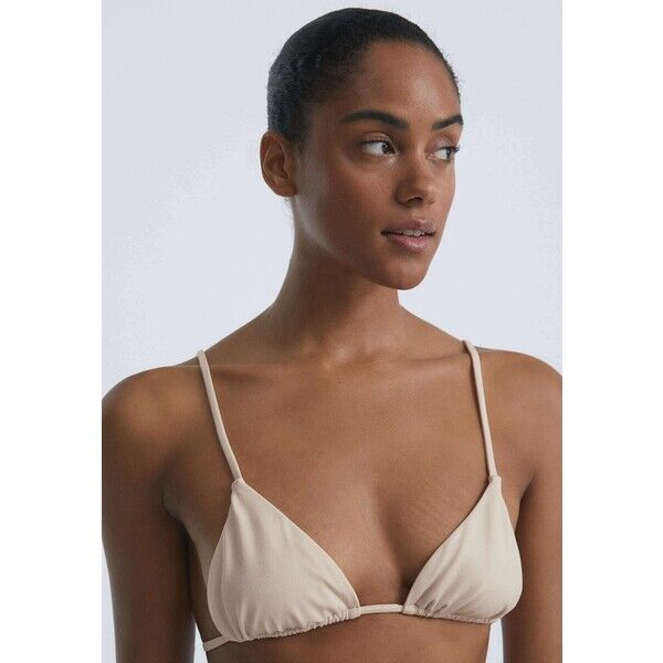 OYSHO SLIM SLIDE Góra od bikini Beige OY181J09E-A11