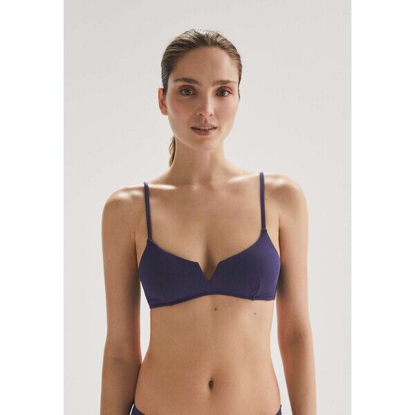 OYSHO TRIANGLE Góra od bikini dark blue OY181E00D-K11