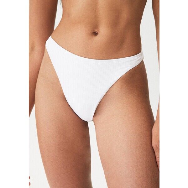 PULL&BEAR Dół od bikini white PUC81I023-A11