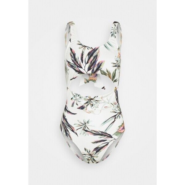 O'Neill SWIM SUIT GLOBAL Kostium kąpielowy white/green ON581G00I-T11
