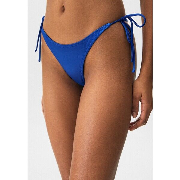 PULL&BEAR SHINY Dół od bikini dark blue PUC81I01W-K11