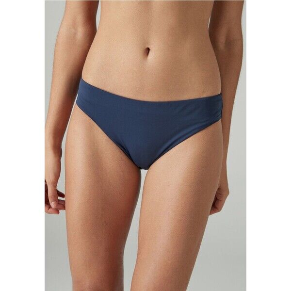 Next HIGH LEG Dół od bikini dark blue NX381C01F-K12