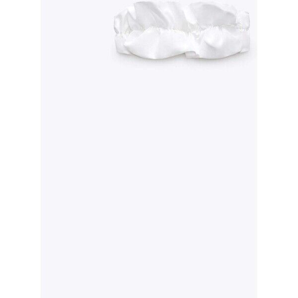 ZARA TOP OD BIKINI TYPU BANDEAU Z FALBANKAMI 190129979-250-2